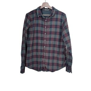 CP Shades Plaid Button Down Shirt Sz M